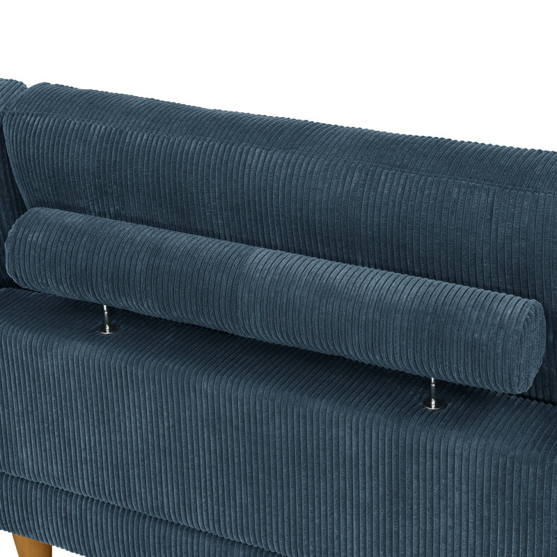 4 - Piece Corduroy Sectional