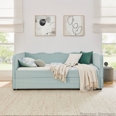 3-in-1 Convertible Sofa Bed with Pull-Out Trundle