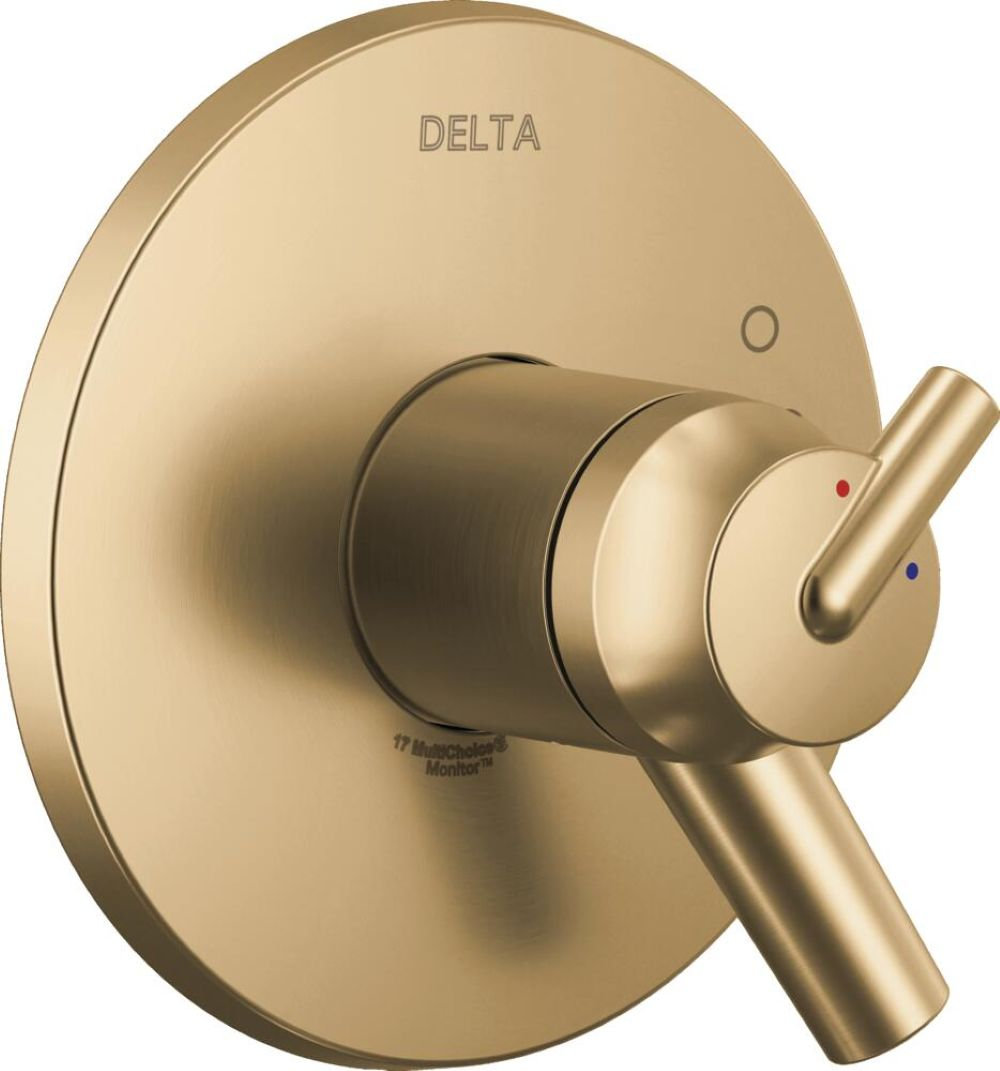 Trinsic Thermostatic Valve Only Trim, Brilliance Champagne Bronze