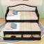 Lit de jour simple avec couchette simple et tiroirs de rangement-1781144706