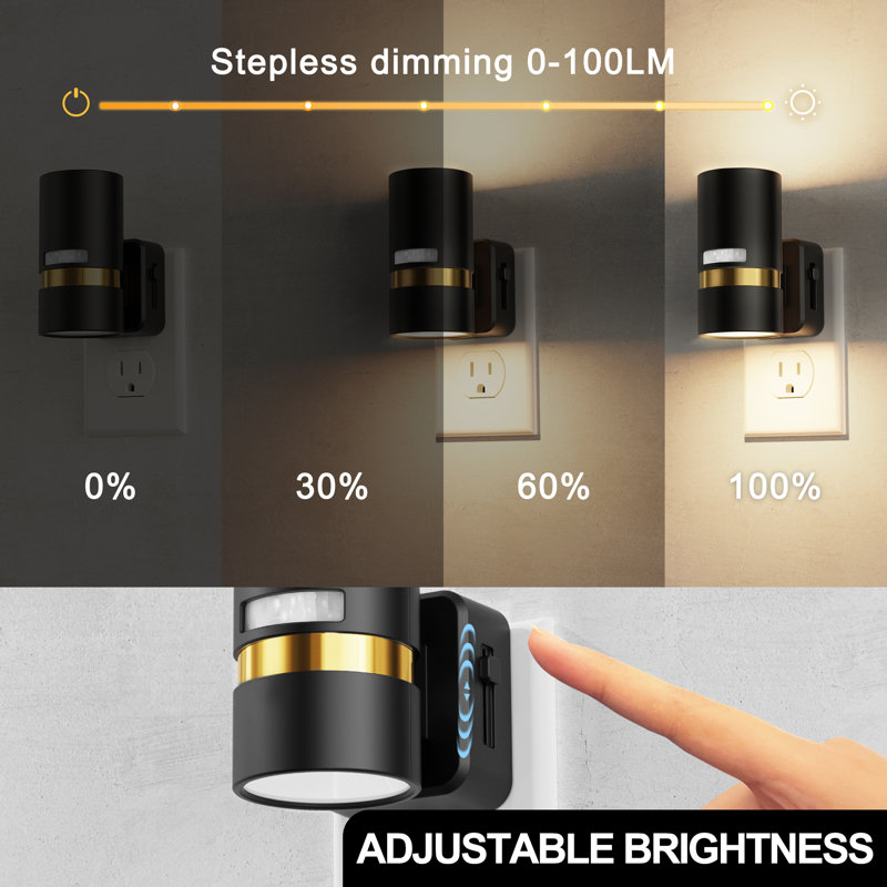 NL 3000K Dimmable Night Lights Plug In Nightlights