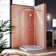 34"D x 34"W x 72"H Framed Square Shower Enclosure with 1/4"Tempered Glass Corner Shower Enclosure