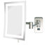 Miroir de maquillage mural lumineux 6,5 "x 9" Almarina