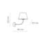 Severt Steel Armed Sconce