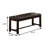 60.4" W 6-PCS DINING SET, ESPRESSO