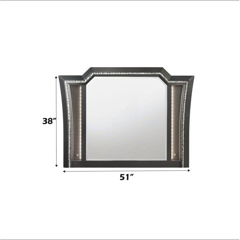 Miroir Kaitlyn, Gris