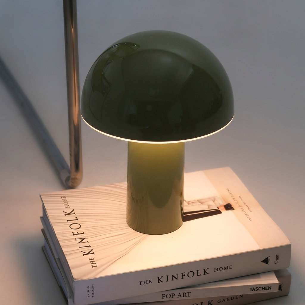 Argent Desk Lamp, Green