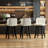Swivel Upholstered Solid Wood Bar & Counter Stool（Set of 3）-2122006492