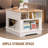 Square Coffee Table With Storage
