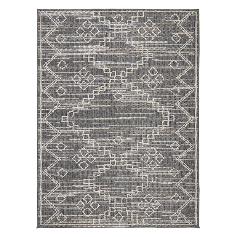 Tapis intérieur / extérieur Denelle, Rectangle 2 pi x 3 pi