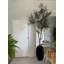 Olive artificielle dans un vase noir-1774961599