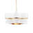 Grand Lotus 6 - Light Dimmable Geometric Chandelier-63992214