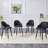 Modern PU Leather Bar Stool With High Back   Footrest, 25" Seat Height-183681736-183521279