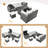 7 - Person Outdoor Conversation Set with Adjustable Reclining Sofa, Storage Boxes – Wicker Sectional Patio Furniture Set for Backyard, Poolside, Porch-1881758943