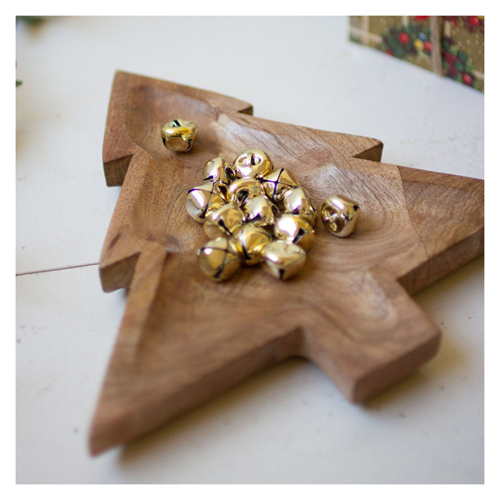 Sakina Christmas Tree Platter