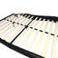 King Bed Frame With Faux Leather, Led Lighting, Control, And Vibration Massage Lights Leather Upholstery, Modular Design-1398455950