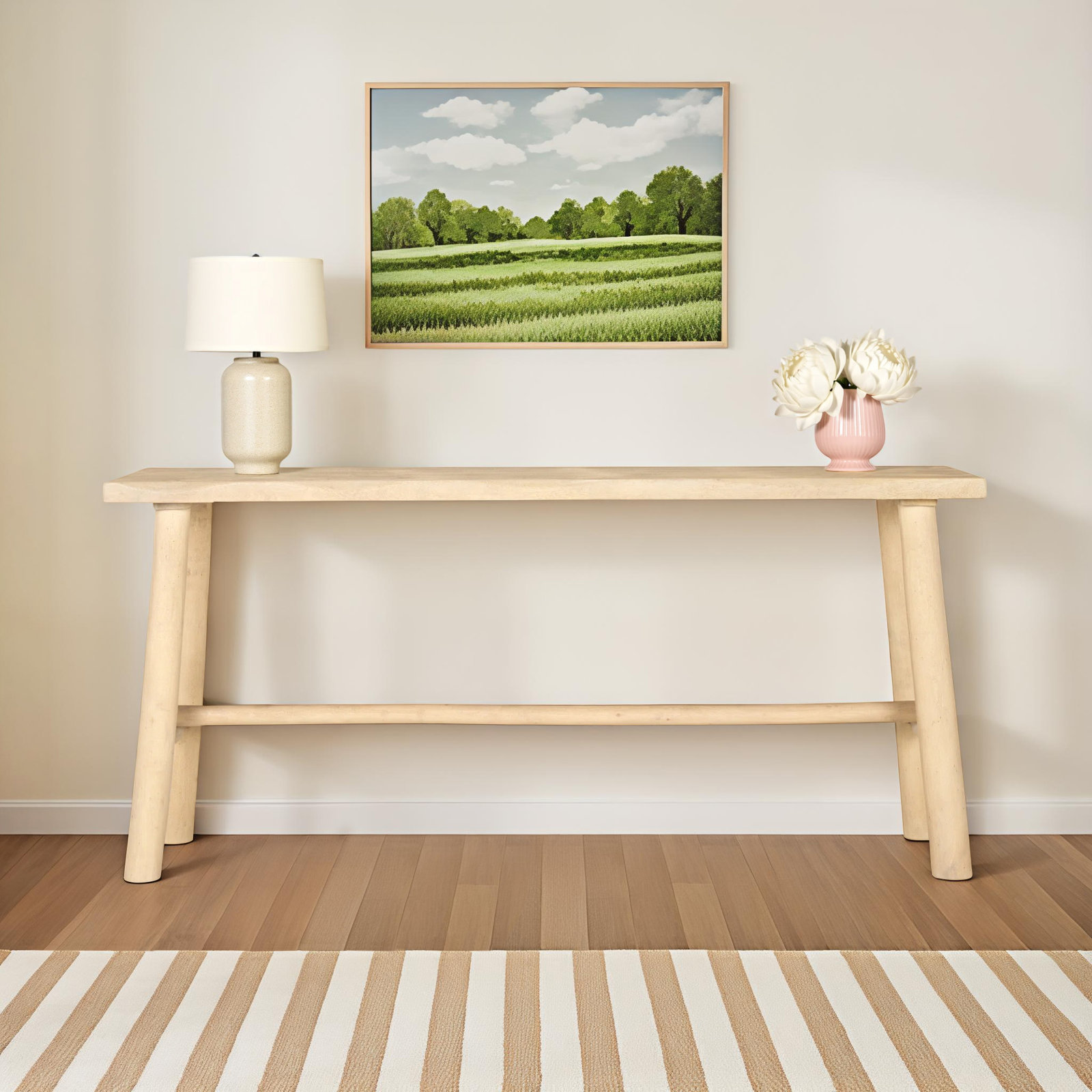 McGreggor 66'' Solid Wood Console Table