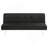 Black Upholstered Tufted Convertible Sofa Bed