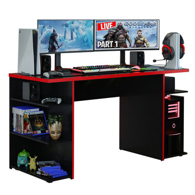 Bureau d'ordinateur l 53,54 po Jeronda