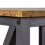 Metal Frame End Table with Shelves, 3 Tier Sofa Side Table 