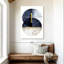 Impression d'art sur toile bleu marine foncé-1860126889