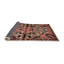 Tapis noir/rouge/beige traditionnel Kriszara-854592438