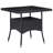  Dining Set Black, Brown, Cream