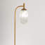 Lampe sur pied classique et moderne, conception d'éclairage vers le haut pour une ambiance de salon, de chambre à coucher et de bureau