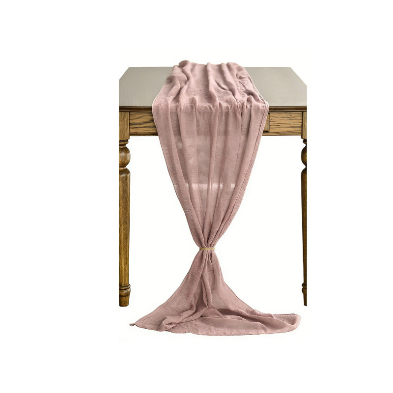 Boho Dusty Pink Gauze Wedding 6 Packs Cheesecloth 300 cm