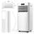 COWSAR 10000 BTU Portable Air Conditioner for 350 Square Feet with Remote Included
