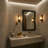 Rift Solid Wood Frame Rectangle Mirror