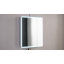 Armoire à pharmacie encastrée / à fixation en surface 32 po x l 32 po avec miroir en aluminium argenté Alita-106905459