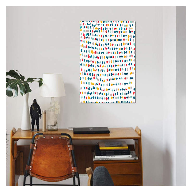 « nano », art sur toile, H 12 po x l 8 po x P 0,75 po