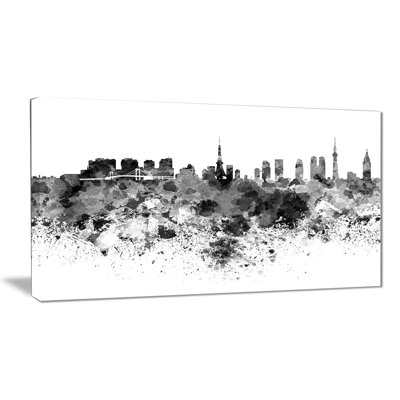 «Skyline tokyo tokyo» par Designart, impression sur toile