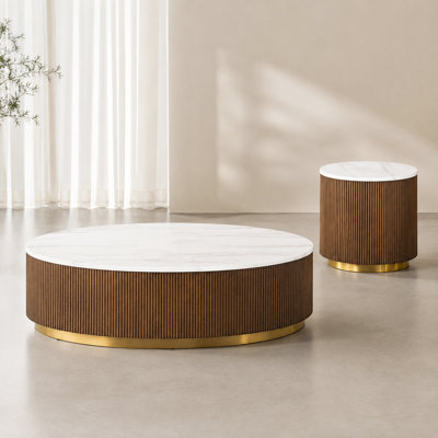 Ensemble de tables basses 2 pièces Modern Modern