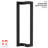 Matte Black Push/Pull Door Handle-92480075