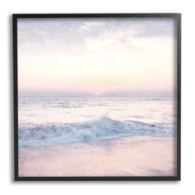 " Crashing Beach Waves Morning Sunrise " by Ann Bailey