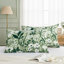 Ensemble de 2 taies d'oreiller grand format, 2 taies d'oreiller 100% coton, housses d'oreiller à motif botanique gris, housse d'oreiller naturelle respirante douce avec fermeture à enveloppe (grand, 20 po x 30 po)-123104413-123104420-123104436