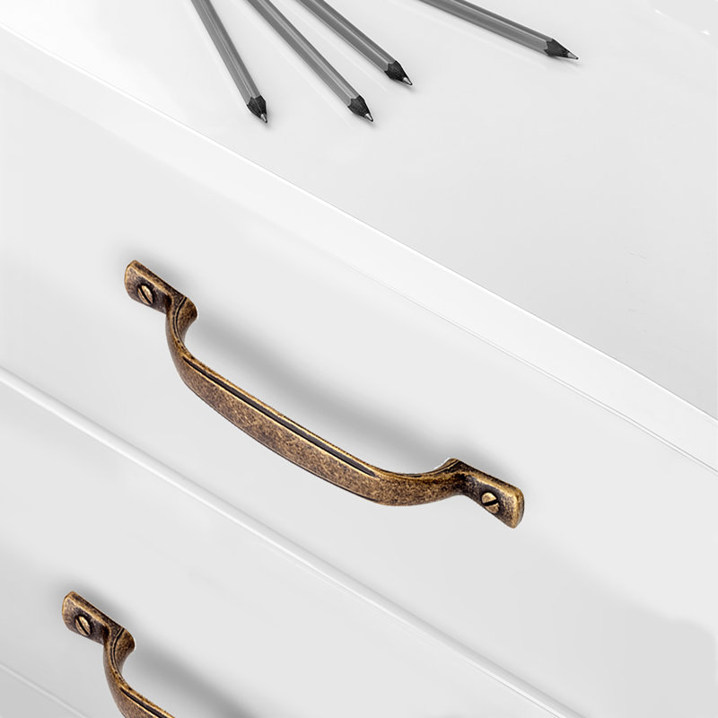 Marmo Zamak 9.6cm Centre Arch Handle