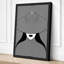 Patterned Silhouette Graphic Art - Wrapped Canvas-262577756-262577758