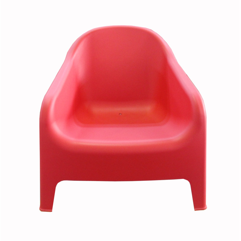Chaise de patio Cissell, Rouge