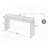 Retro Wooden Entryway Table with Double Board Suspension Design-1023073271