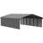 Steel Carport With 2 Side Wall Kits, 20X29X9-100015483