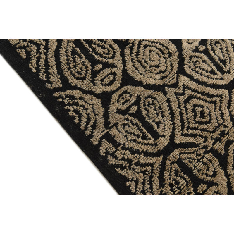 Tapis noir 6x9 Pham