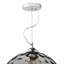 Farah 1 - Light Silver Dome Pendant
