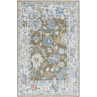 Cascade Hand Knotted Wool Area Rug