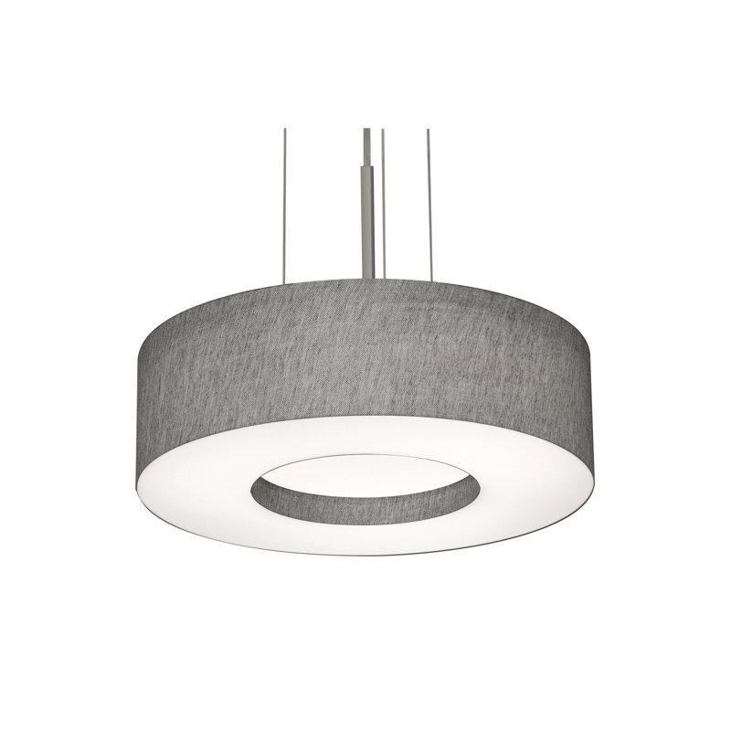Frerichs 1 - Light Single Pendant, Black, 2400 Lumens