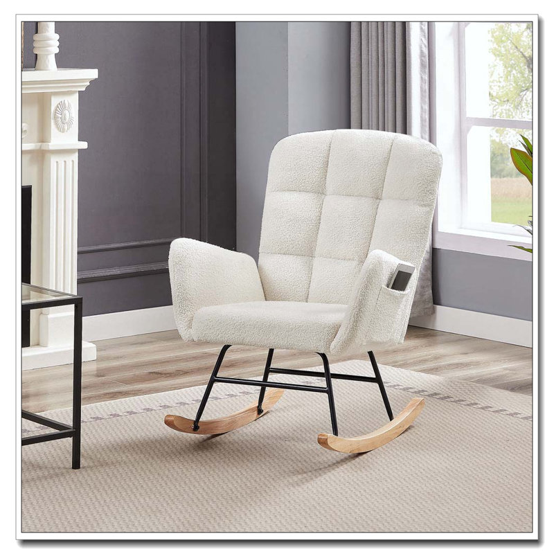 Fauteuil à bascule Teddy
