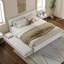 Astley Wood Platform Bed with Panel Footboard and Trundle-302087017-302087021