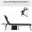 Fauteuil de bronzage inclinable à 6 niveaux pour le jardin - rembourré, pour plage, jardin, patio, piscine, siège de camping rembourré, pliable, piscine
